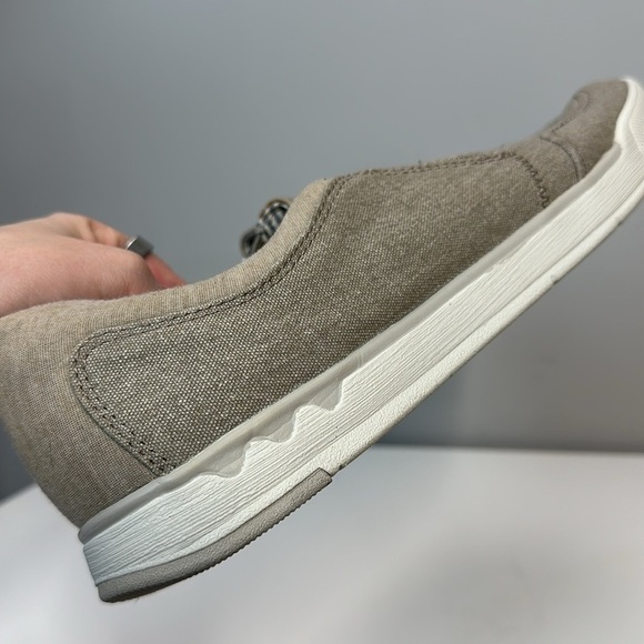 Clarks Cloudsteppers Step Isle Row Canvas Loafers Size 13 - Picture 13 of 15